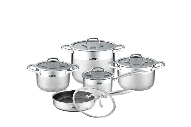 Bộ Nồi Inox 5 Món Gume 2201 